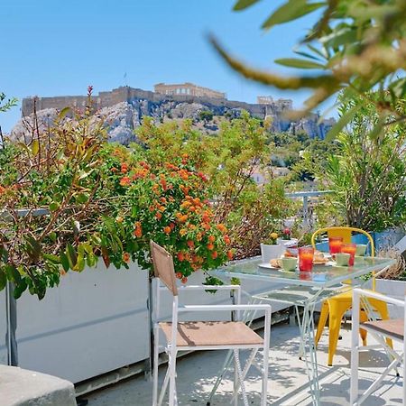 360 View In Roof Top Appartment With Patio Athènes Extérieur photo
