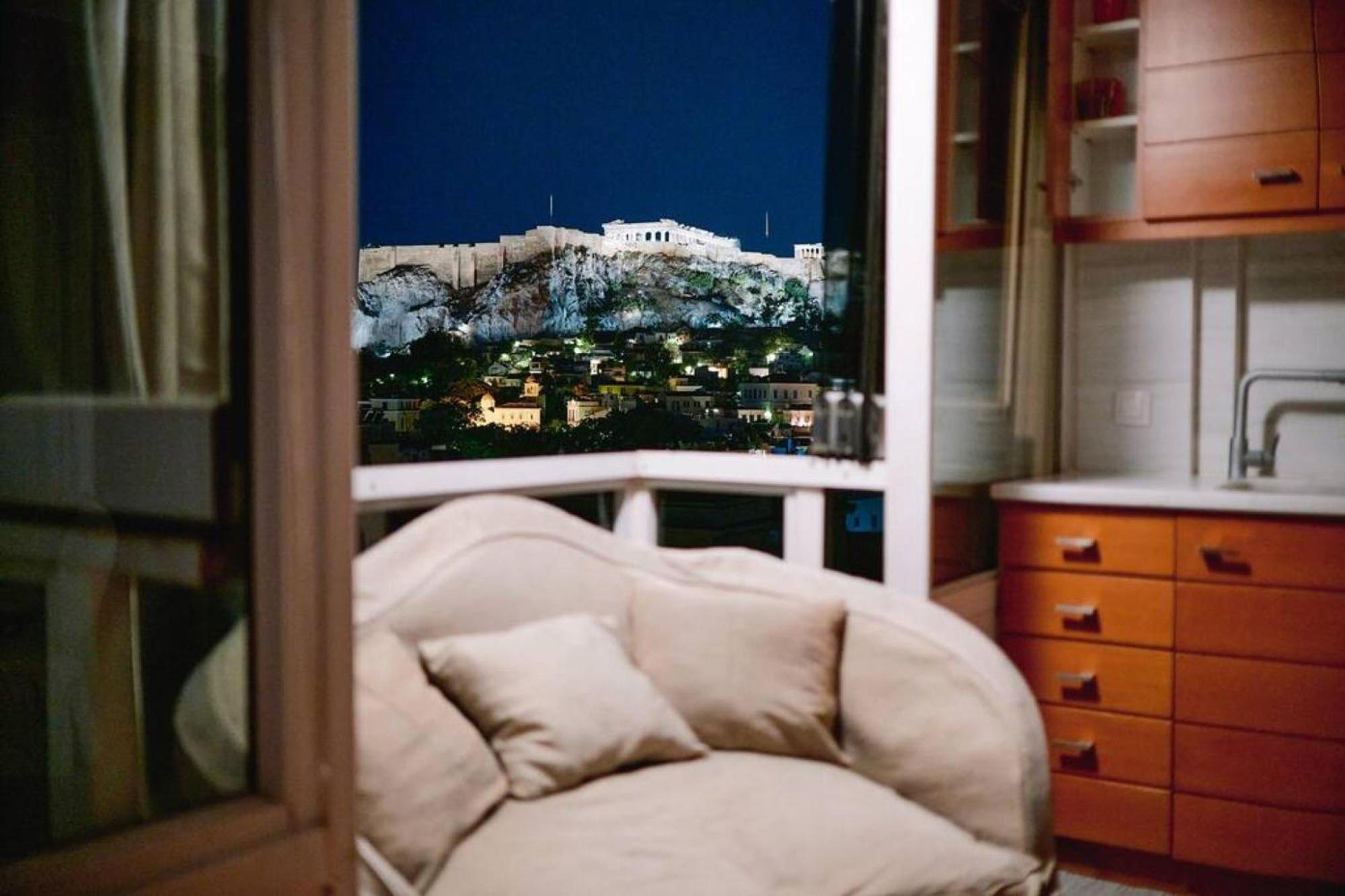360 View In Roof Top Appartment With Patio Athènes Extérieur photo